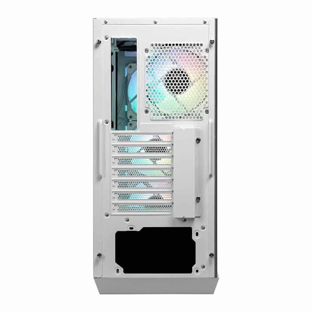 (image for) MSI MPG GUNGNIR 110R White Mid Tower Tempered Glass PC Gaming Case